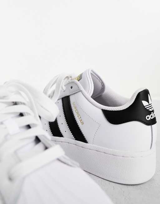 Adidas super star bianche e nere online