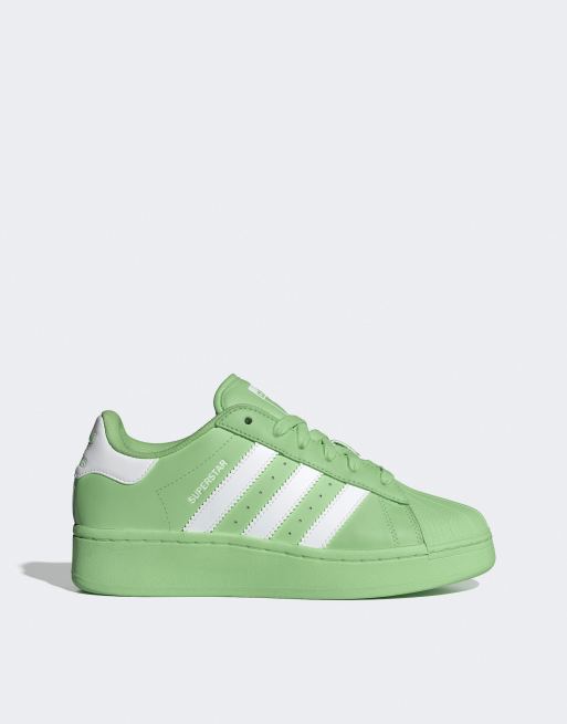 adidas Originals Superstar XLG sneakers in green