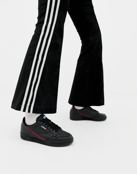 adidas Originals – Svarta Continental 80 träningsskor - view 1
