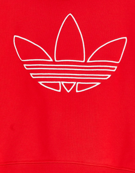 Pull on sale adidas rouge