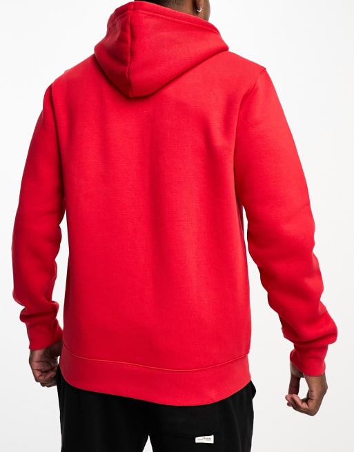 sweat a capuche rouge adidas