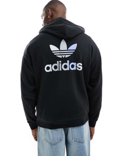 adidas Originals Sweat à capuche style basketball avec imprimé
