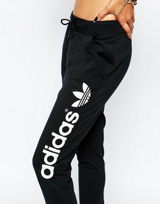 adidas track pants logo on side