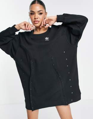 adidas Originals sweater dress in black