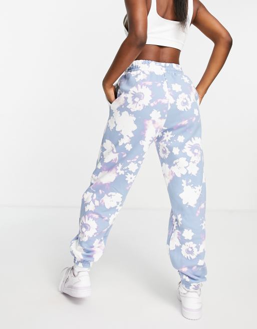 Adidas store floral sweatpants