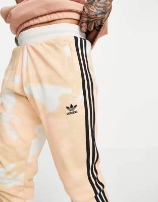 cream adidas sweatpants