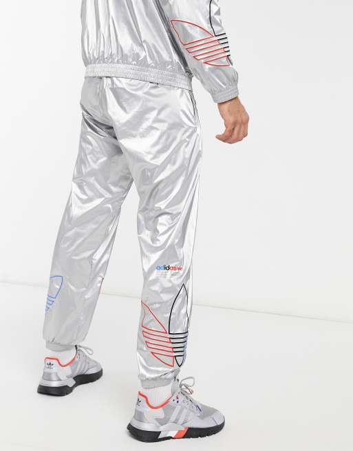 Adidas store metallic pants