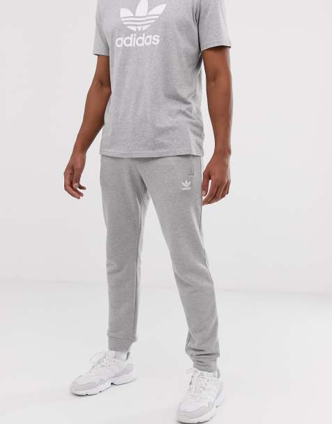 White Adidas Pants Outfit Men