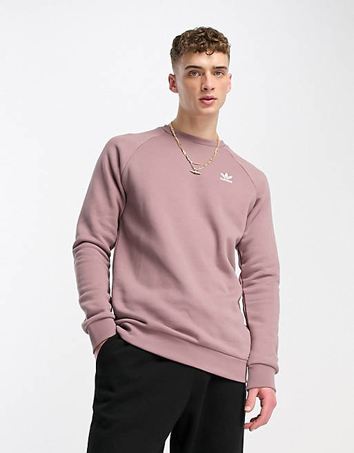 adidas Originals sweatshirt in dusky pink | ASOS