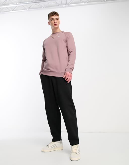 Adidas originals oversized sweatshirt in sale dusky pink