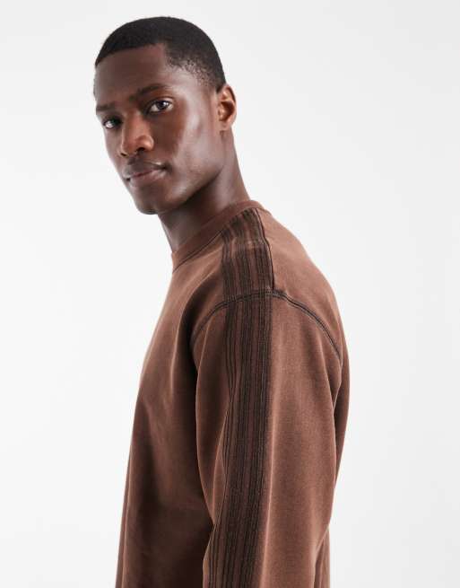 adidas Originals sweatshirt in washed brown, 5 of 5