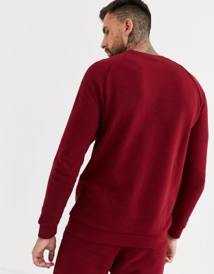 burgundy adidas jumper