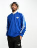 adidas Originals Adicolor 70s sweatshirts in navy 