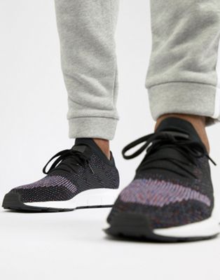 adidas Originals Swift Run Primeknit Sneakers In Black CQ2894 | ASOS