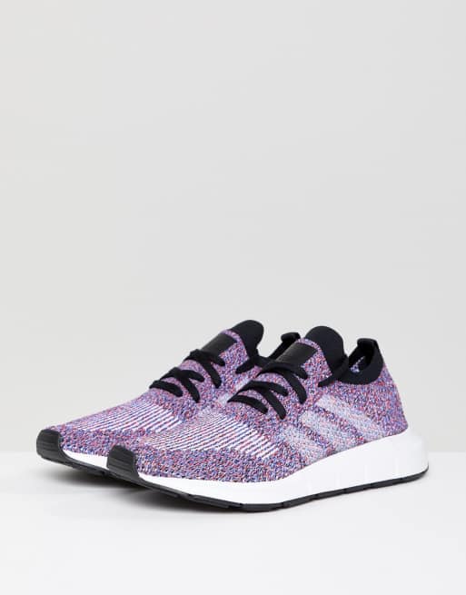 Adidas originals swift run primeknit sneakers in on sale multi