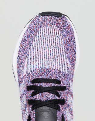 adidas originals swift run primeknit trainers in multi