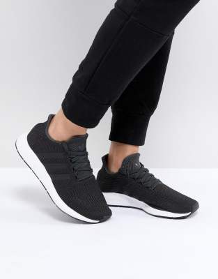 womens black adidas swift run