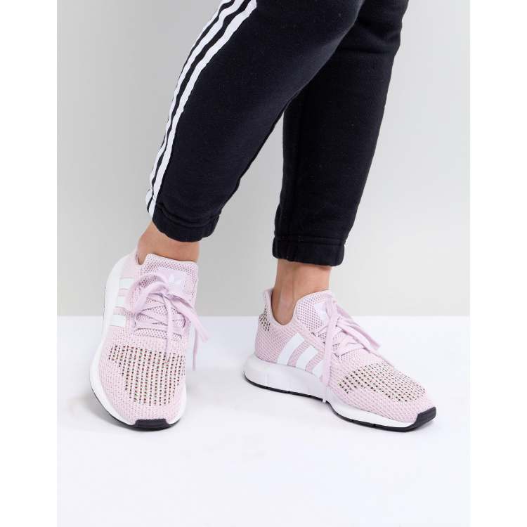 adidas Originals Swift Run Sneakers In Pink Multi