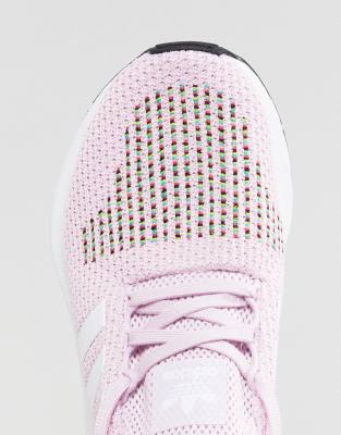 adidas originals swift run trainers in pink multi