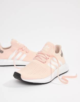 adidas originals swift run sneakers in pink