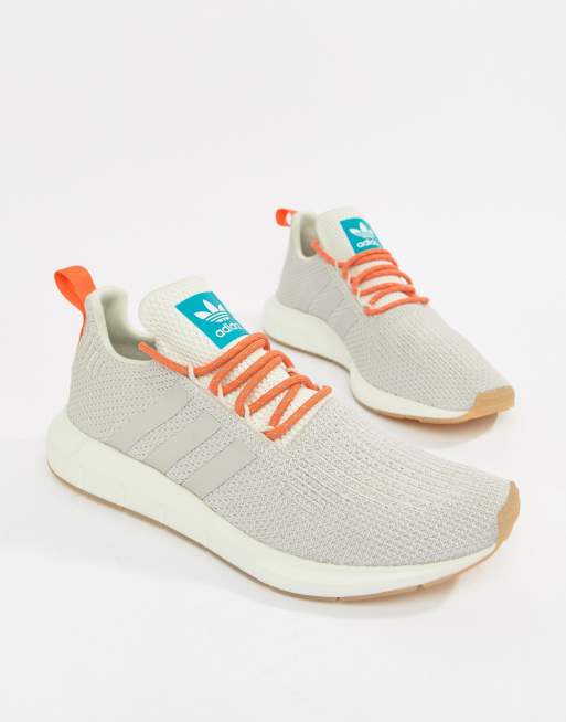 Adidas originals swift run shop summer trainers in orange