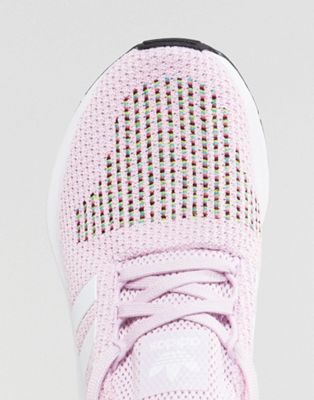 adidas originals swift run sneakers in pink multi