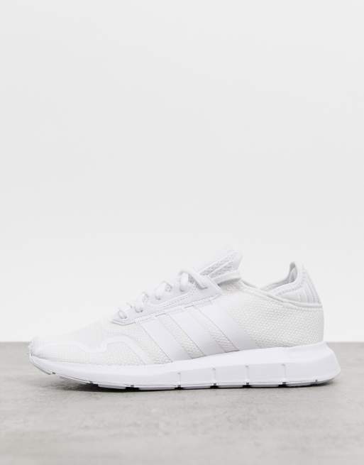 Adidas originals swift run white trainers hotsell