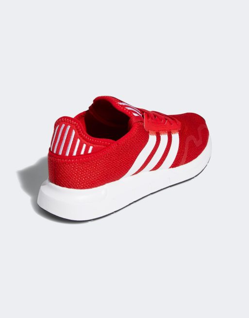 Adidas swift run hot sale red mens