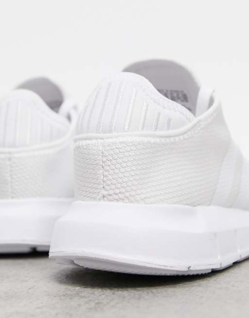 Adidas swift run all hotsell white womens