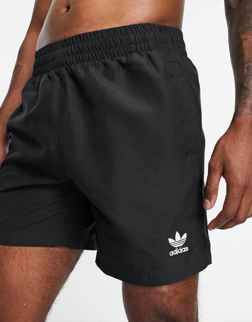 adidas Originals Monogram Swim Shorts - Black