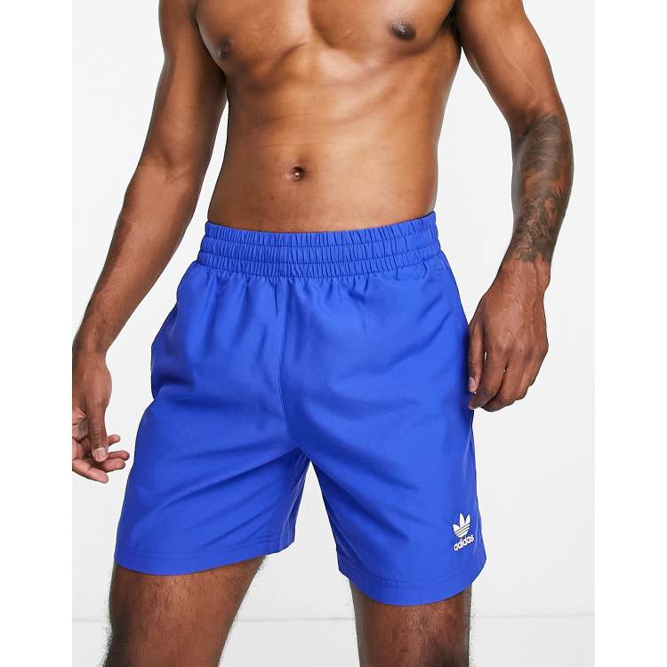 Adidas originals cheap blue shorts