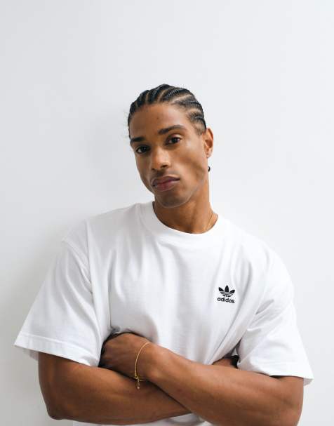 adidas Originals - T-shirt basic oversize bianca - view 1