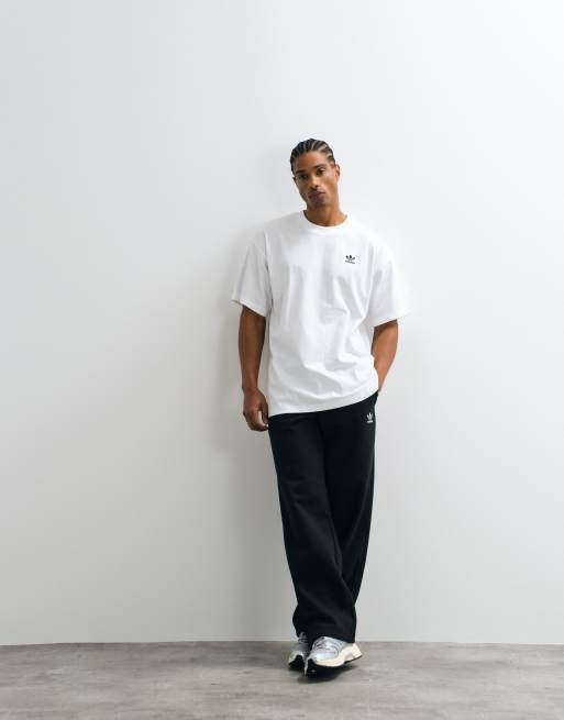 adidas Originals - T-shirt basic oversize bianca, 4 di 5
