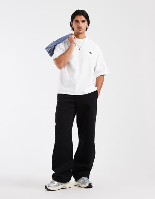 adidas Originals - T-shirt basic oversize bianca, 2 di 5