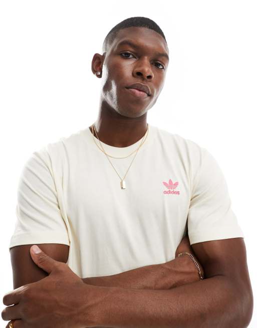 adidas Originals T shirt Blanc creme ASOS