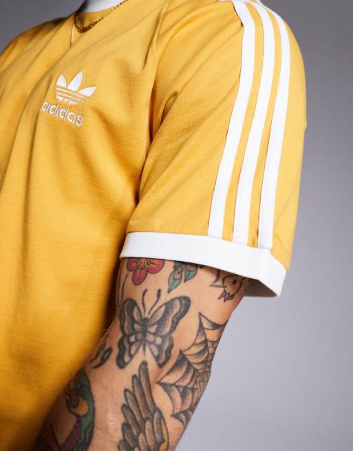 Adidas top yellow best sale