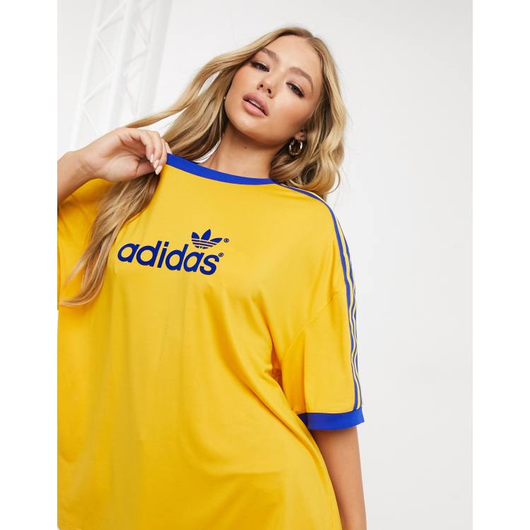 T shirt cheap adidas gialla