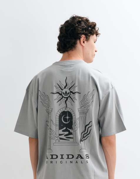adidas Originals T-shirt graphique Celestial gris - view 1