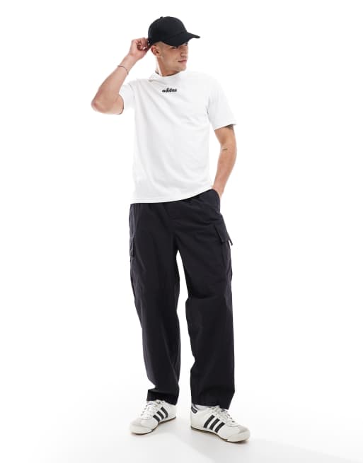 adidas Originals – T-Shirt in Weiß mit Bubble-Logo , 2 von 4