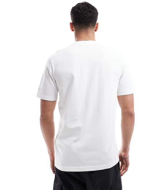 adidas Originals – T-Shirt in Weiß mit Bubble-Logo , 4 von 4