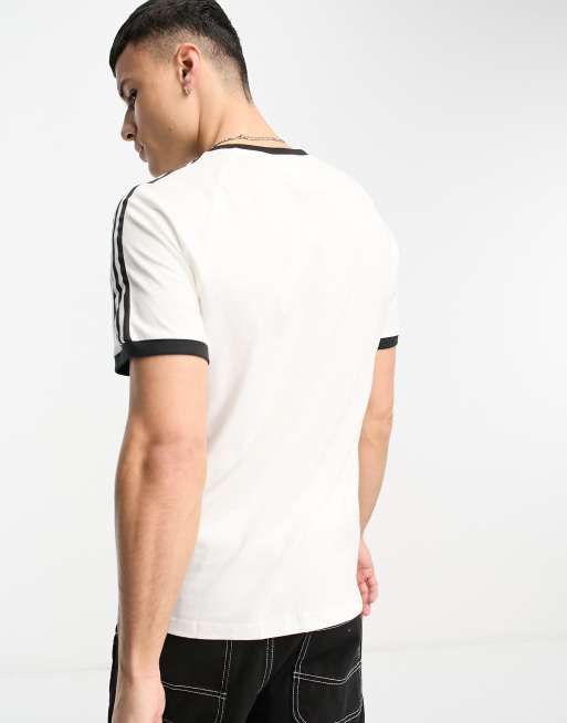 Adidas retro 3 stripe t outlet shirt