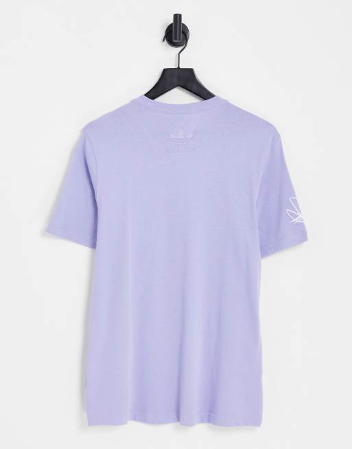 Adidas cheap purple shirt