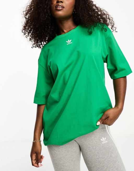 adidas Originals - T-shirt met korte mouwen in groen