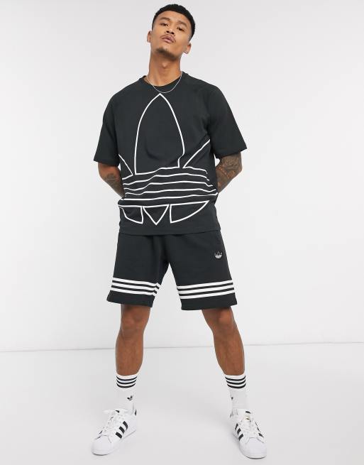 Adidas oversized trefoil w cheap t-shirt