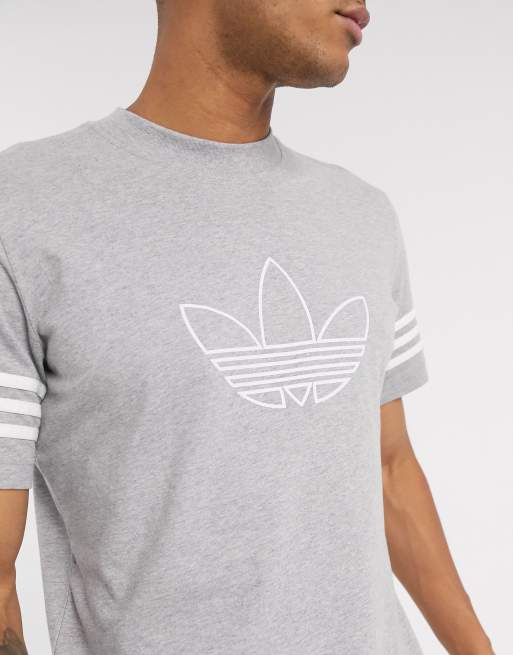 Adidas originals 2024 t shirt grey