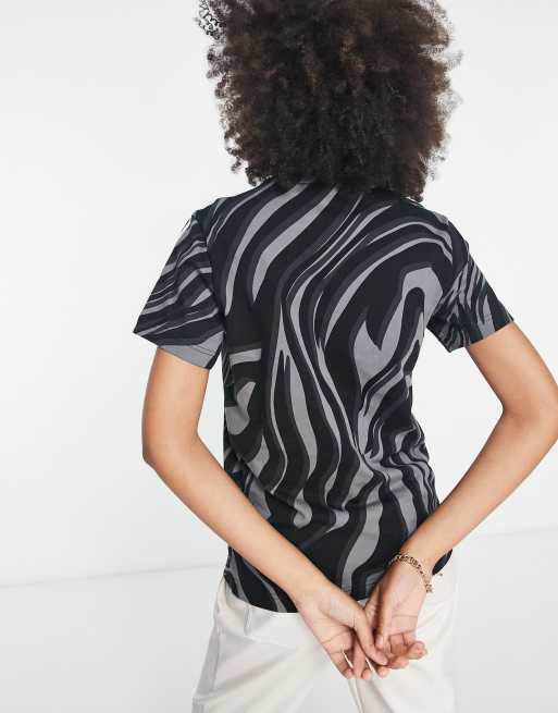 Adidas Tuta Reebok Zebrata Adidas Originals T-shirt Nera Con