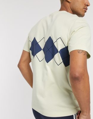 adidas cream t shirt