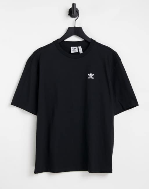 adidas Originals t-shirt with back print in black | ASOS