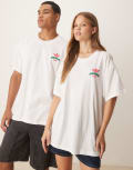 [adidas Originals] adidas Originals t-shirt with chilli graphic in white L white