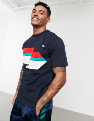 navy adidas originals t shirt